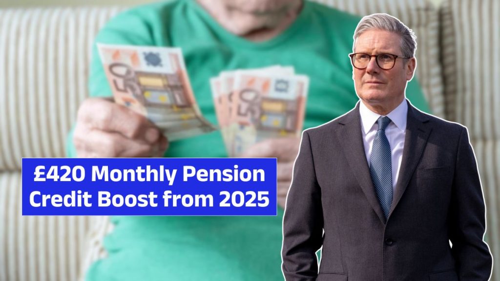 £420 Monthly Pension Credit Boost from 2025