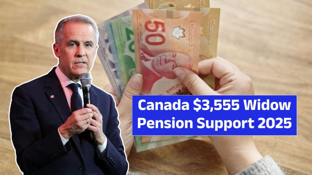 Canada $3,555 Widow Pension Support 2025