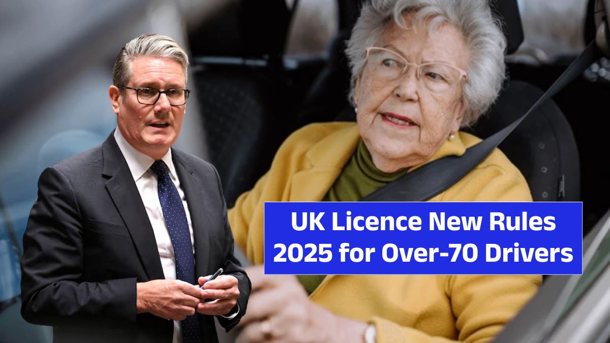 UK Licence New Rules 2025 for Over-70 Drivers